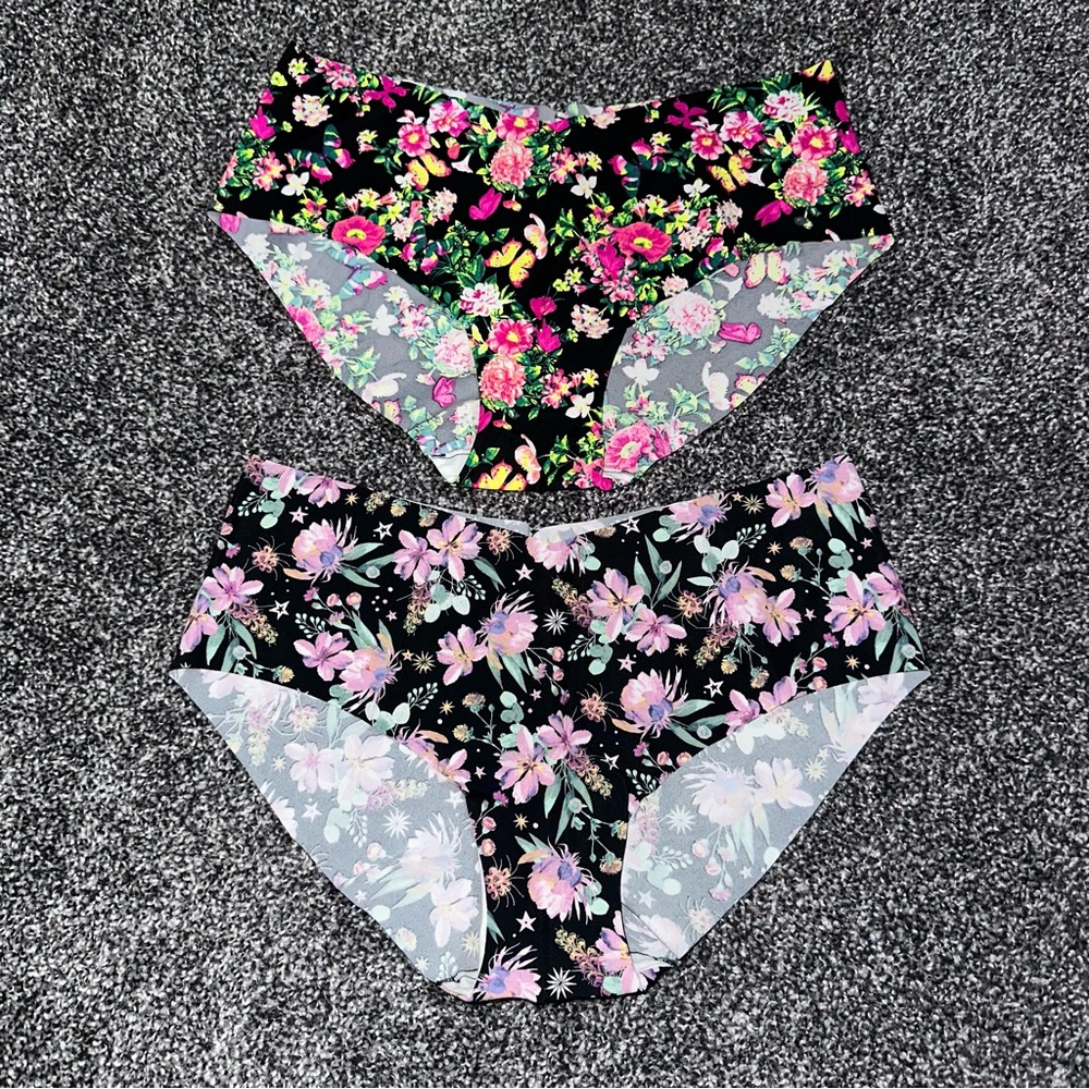 Victoria Secret No-Show Hiphugger Panties set of 6 size large